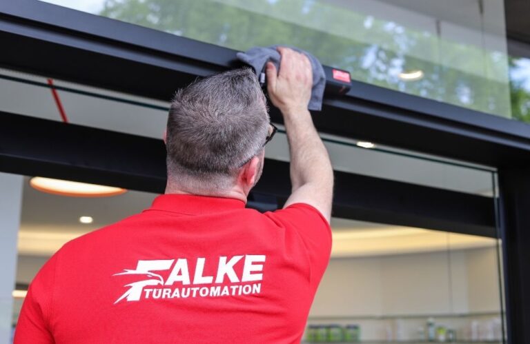 Installation Schiebetür